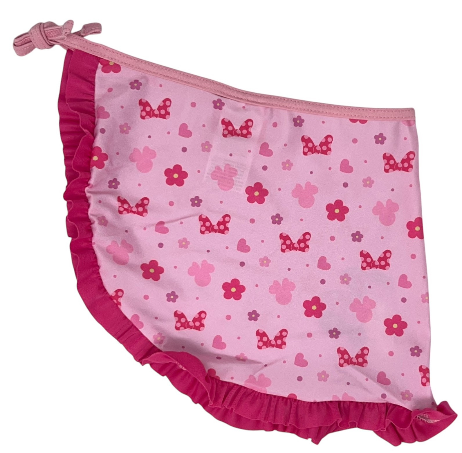Costume con Pareo Minnie DISNEY Costume da Bagno Due Pezzi con Gonna Bambina - Min36-0587