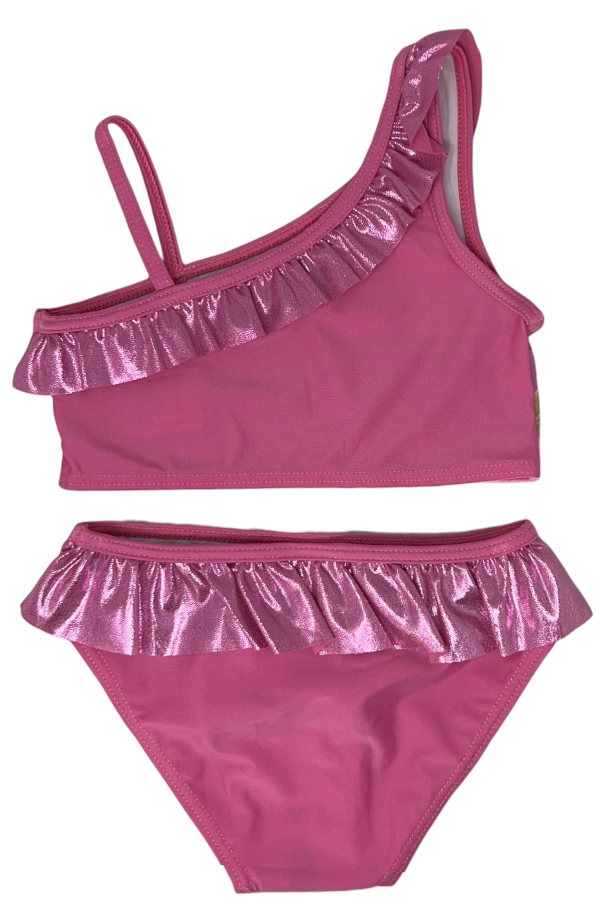 Costume con Pareo Barbie Costume da Bagno Due Pezzi con Gonna Bambina - Bar36-0591