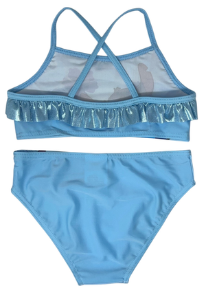 Costume con Pareo Stitch DISNEY Costume da Bagno Due Pezzi con Gonna Bambina - Lil36-0608