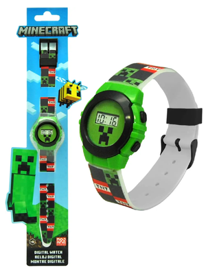Orologio da Polso Digitale Minecraft in Confezione Sagomata - Min4223