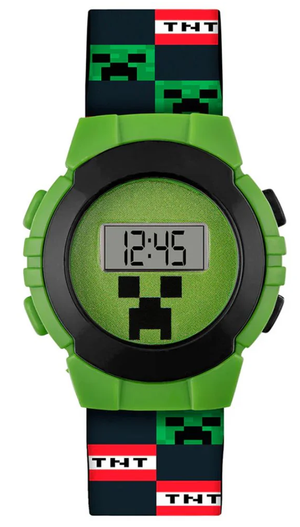 Orologio da Polso Digitale Minecraft in Confezione Sagomata - Min4223