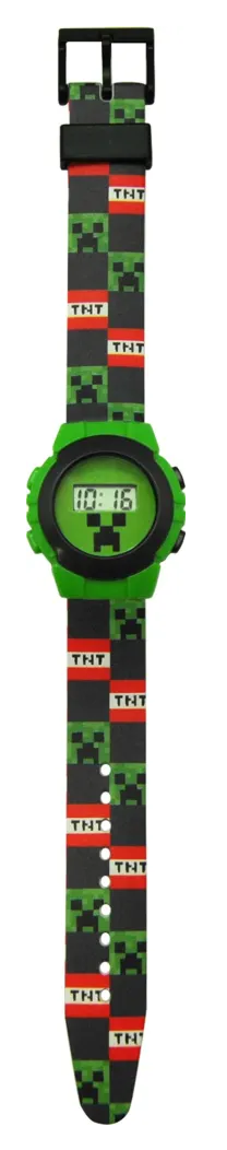 Orologio da Polso Digitale Minecraft in Confezione Sagomata - Min4223