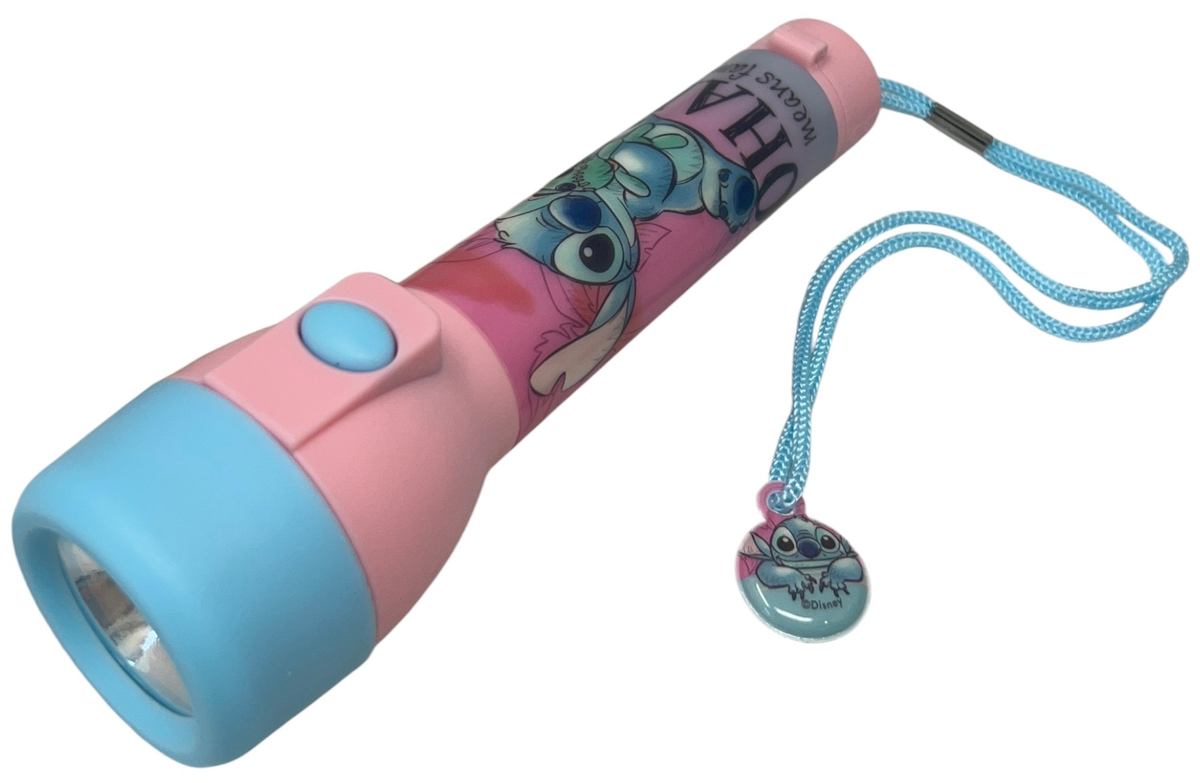 Torcia LED Stitch DISNEY a Batterie Confezione Regalo - St00047