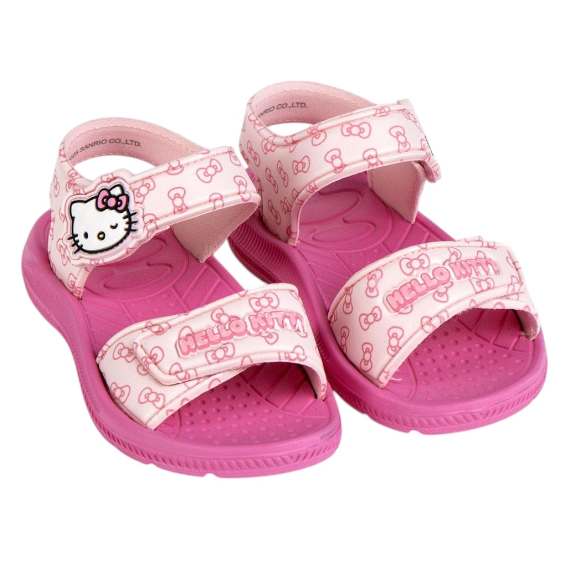 Sandali Aperti Hello Kitty Sanrio Chiusura a Velcro Scarpe in Eva Bambina - 6837