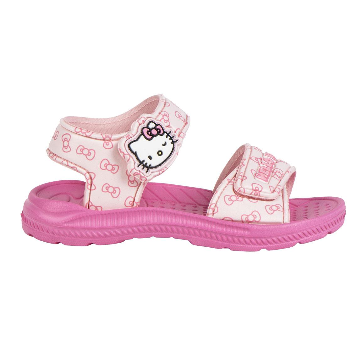 Sandali Aperti Hello Kitty Sanrio Chiusura a Velcro Scarpe in Eva Bambina - 6837