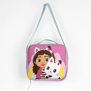 Borsa Frigo Gabby's Dollhouse Borsa Termica con Tracolla Regolabile 22 CM - 5898