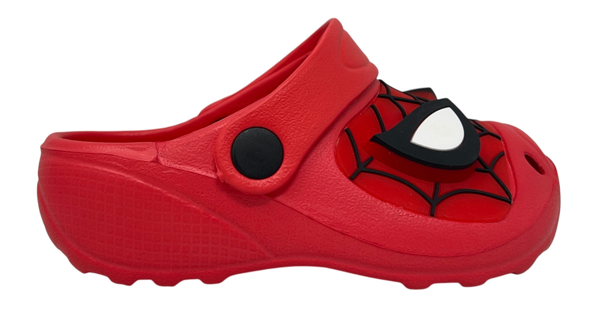 Ciabatte Luminose Spiderman MARVEL Modello Crocs in Eva con Cinturino Bambino - 6623