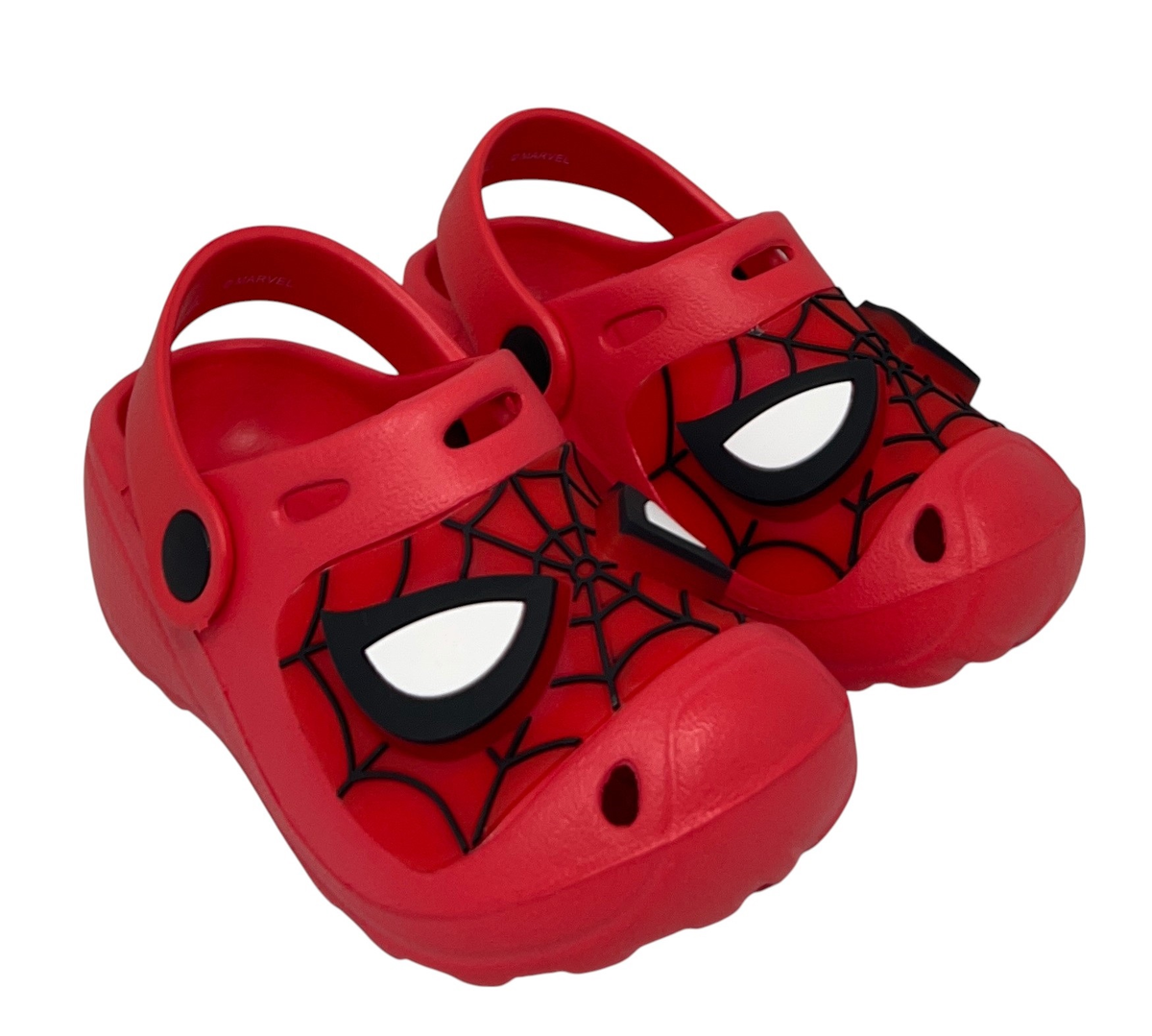 Ciabatte Luminose Spiderman MARVEL Modello Crocs in Eva con Cinturino Bambino - 6623