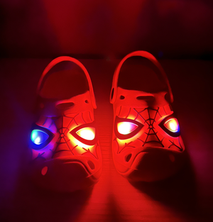 Ciabatte Luminose Spiderman MARVEL Modello Crocs in Eva con Cinturino Bambino - 6623