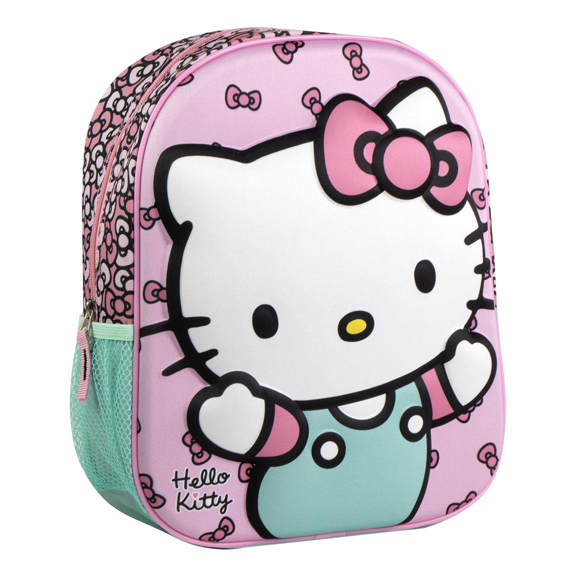 Zaino Asilo 3d Hello Kitty Borsa 32 CM per Scuola Materna da Passeggio- 5877