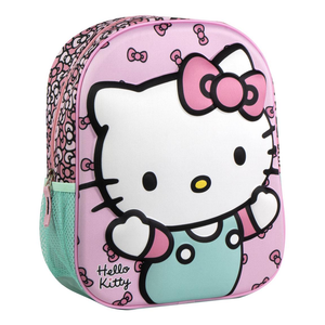 Zaino Asilo 3d Hello Kitty Borsa 32 CM per Scuola Materna da Passeggio- 5877