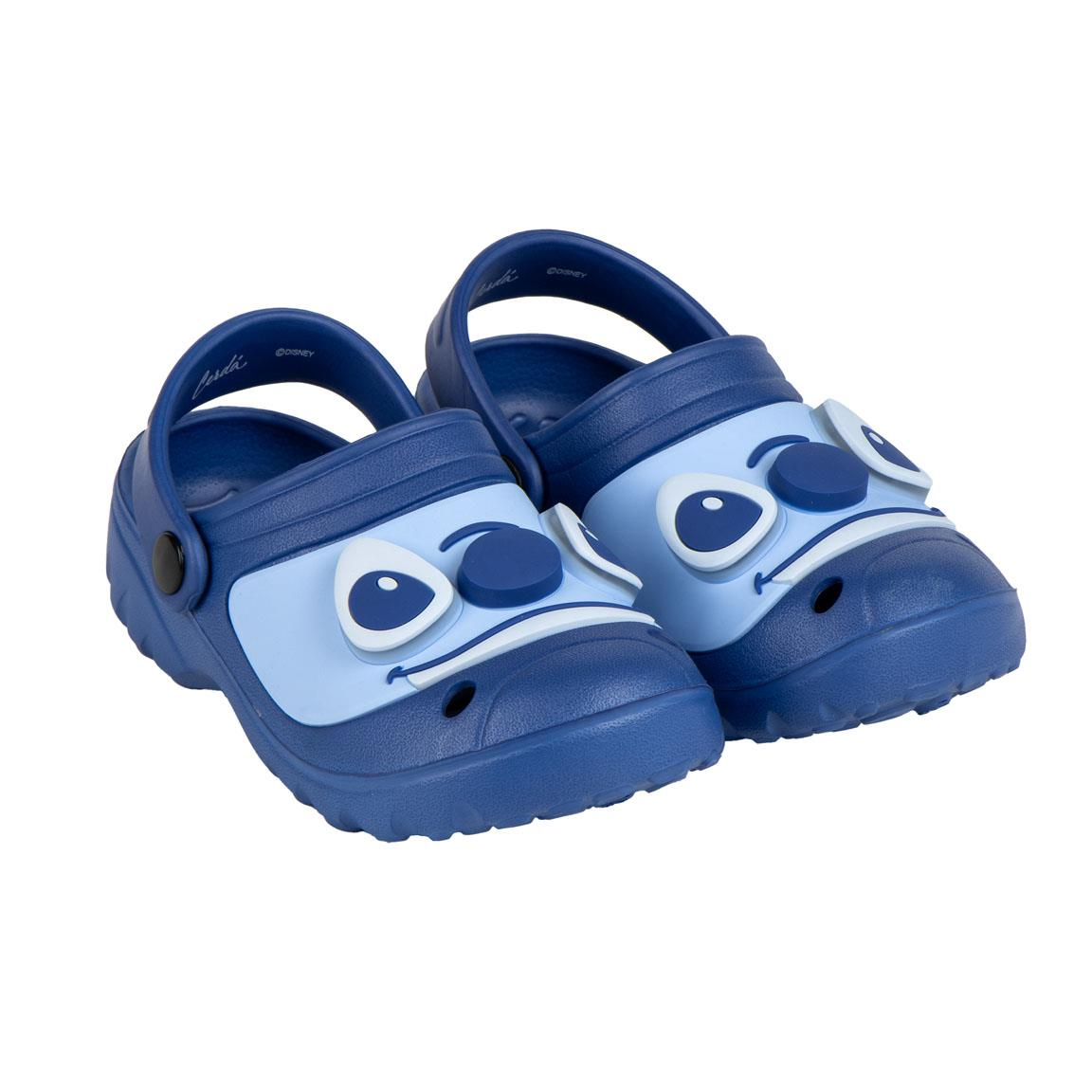Ciabatte Luminose Stitch DISNEY Modello Crocs in Eva con Cinturino Bambino - 6808