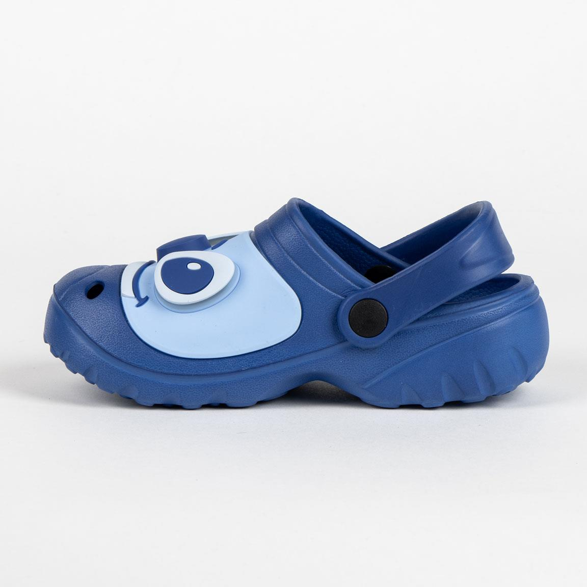 Ciabatte Luminose Stitch DISNEY Modello Crocs in Eva con Cinturino Bambino - 6808