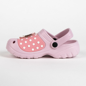 Ciabatte Luminose Minnie Mouse DISNEY Modello Crocs in Eva con Cinturino Bambina - 6810