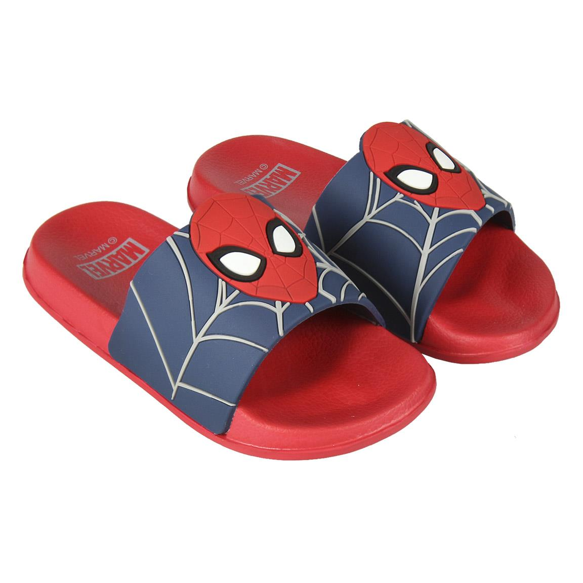 Ciabatte Spiderman MARVEL Pantofole Aperte in Eva Monofascia Mare Piscina - 4289