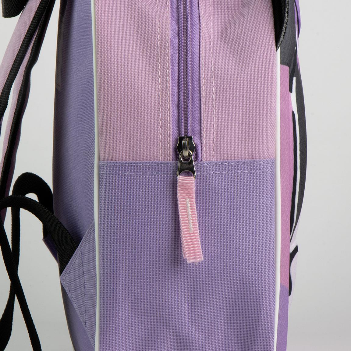 Zaino Asilo 3d Kuromi Borsa con Applicazioni 31 CM per Scuola Materna da Passeggio - 5849