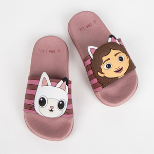 Ciabatte Gabby's Dollhouse Pantofole Aperte in Eva Monofascia Mare Piscina - 6425