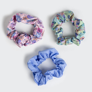 Scrunchies Stitch e Angel DISNEY Set 3 Pezzi Elastici Morbidi per Capelli- 3081