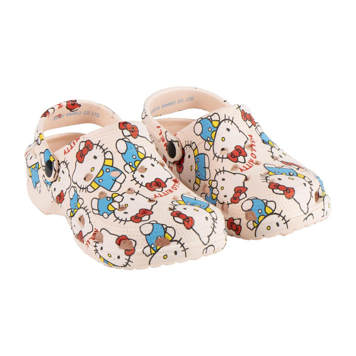 Ciabatte Hello Kitty Modello Crocs in Eva con Cinturino Bambina Piscina Mare - 6819