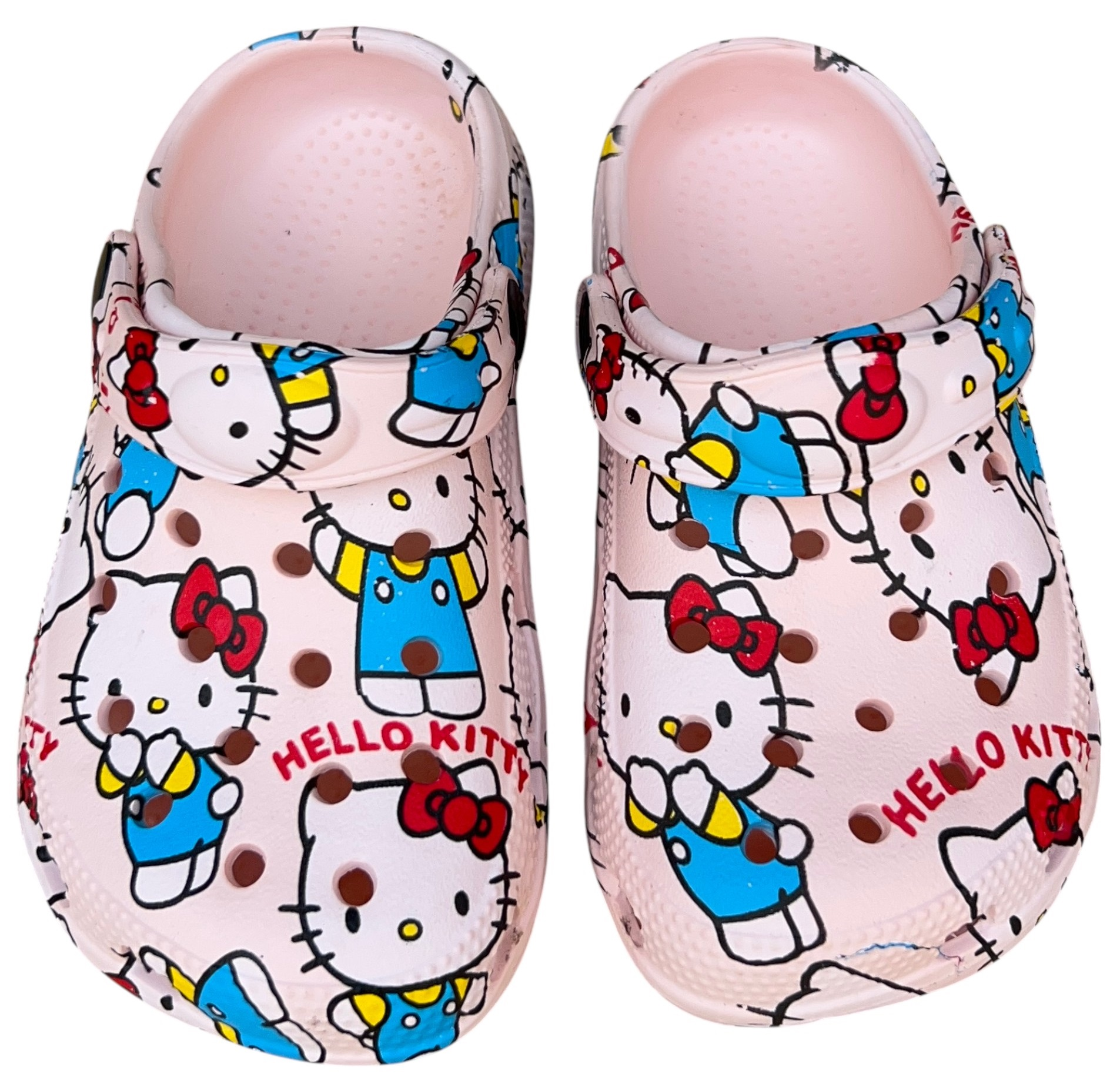 Ciabatte Hello Kitty Modello Crocs in Eva con Cinturino Bambina Piscina Mare - 6819