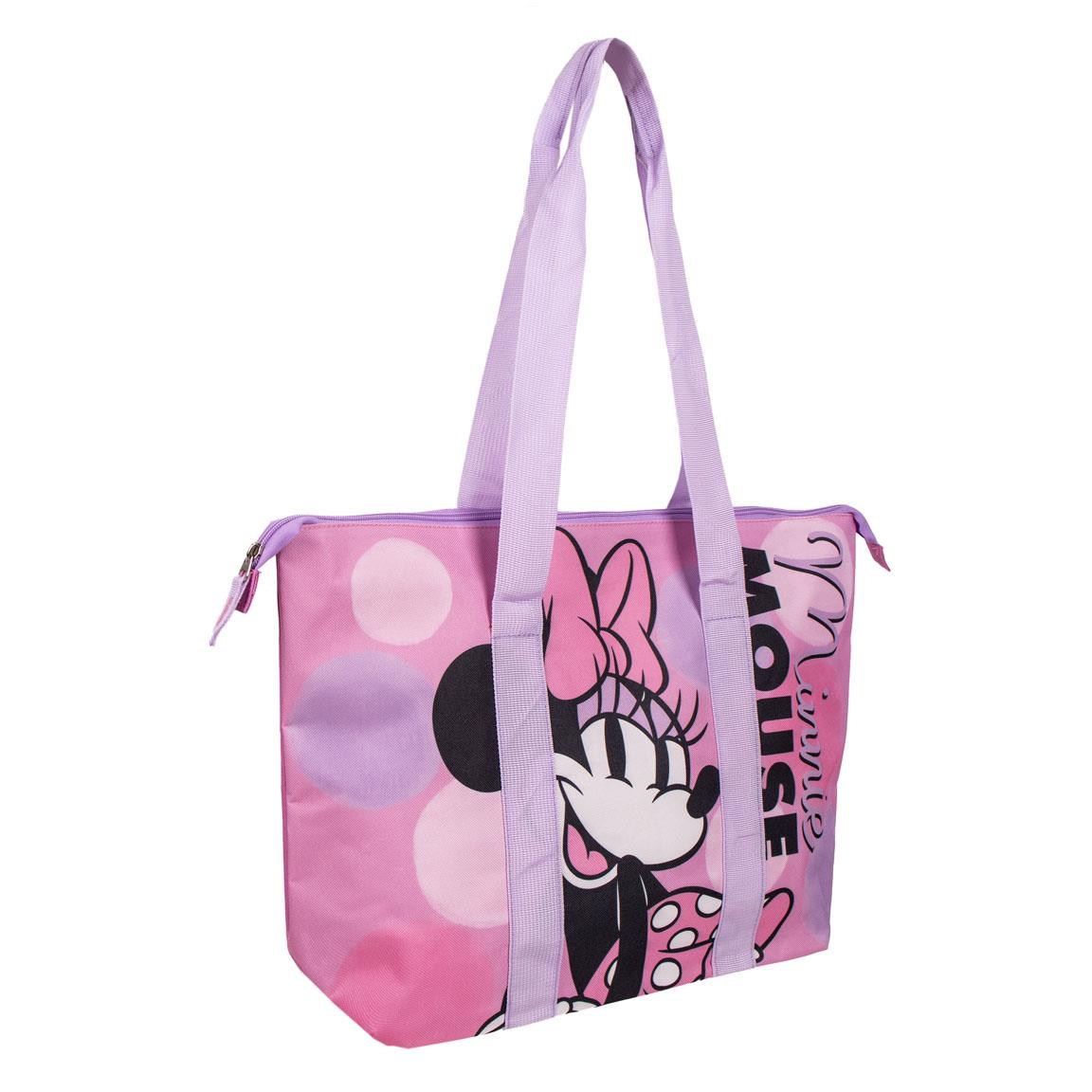 Borsa Mare Minnie Mouse DISNEY da Spiaggia Shopping Tempo Libero 47 CM con Manici - 5693
