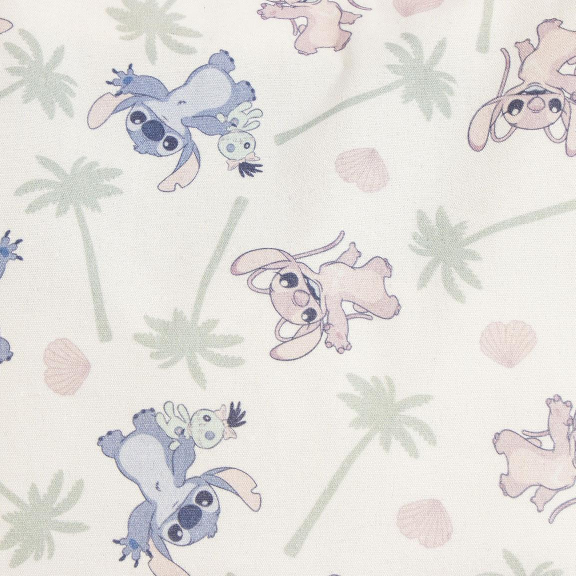 Borsa in Tela Stitch e Angel DISNEY Borsa Shopper Multifunzione Tote Bag- 5688