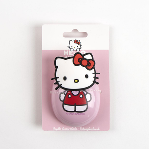 Spazzola Scioglinodi Hello Kitty per Districare i Capelli 9 CM Applicazione 3d - 3291